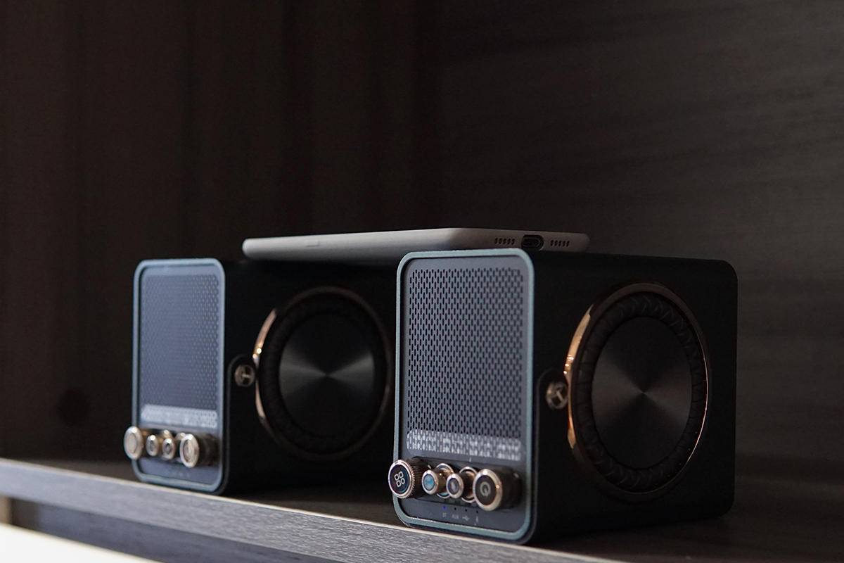 金刚6TWS真实无线立体声，两台金刚6音响玩组队，声效真香