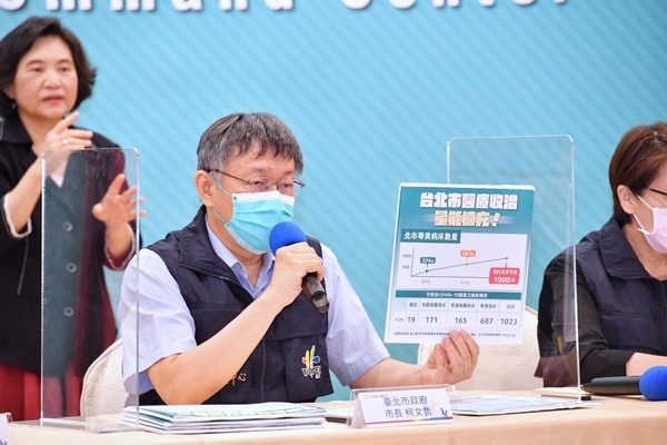 台灣6月28日後考慮警戒降級？ 柯文哲反問：疫苗呢？