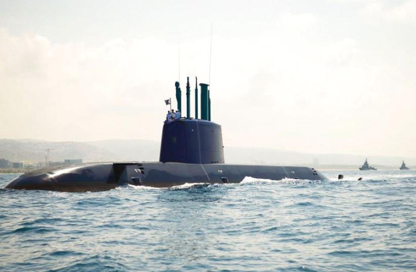 史无前例的信号！以色列潜艇首次向波斯湾挺进 随时可发射核弹