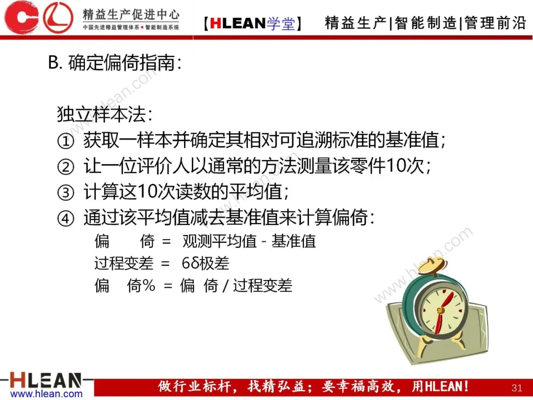 「精益学堂」测量系统分析