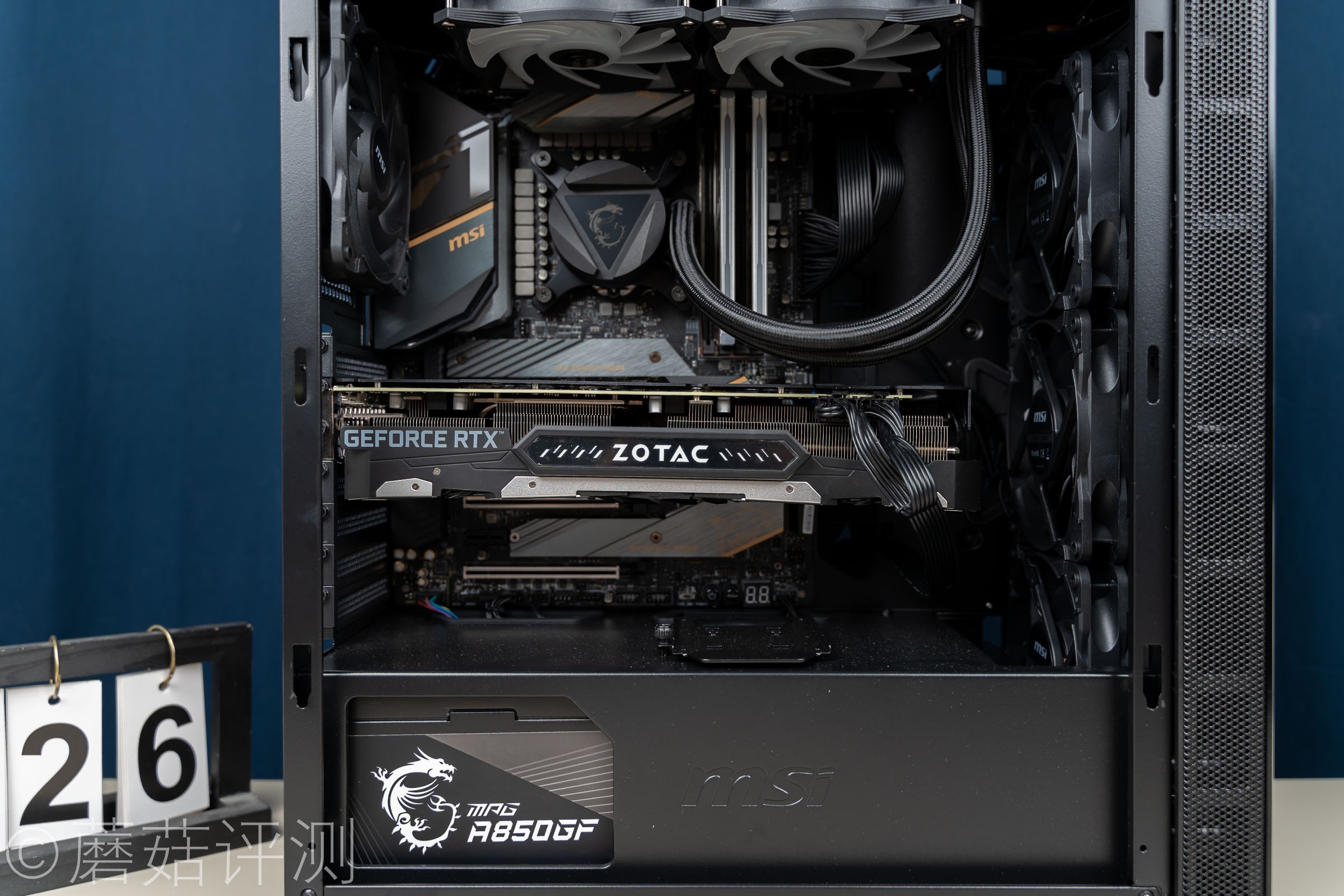 原来整机还可以这样装！微星MAG幻彩佩龙斧I9 10900K主机 拆解评测