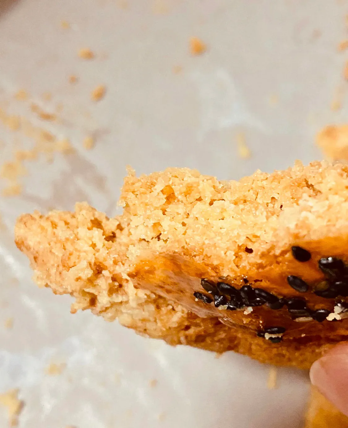 酥脆的桃酥,家里有老人孩子的学着做起来吧 美食做法 第10张 酥脆的桃酥,家里有老人孩子的学着做起来吧 美食做法 第10张
