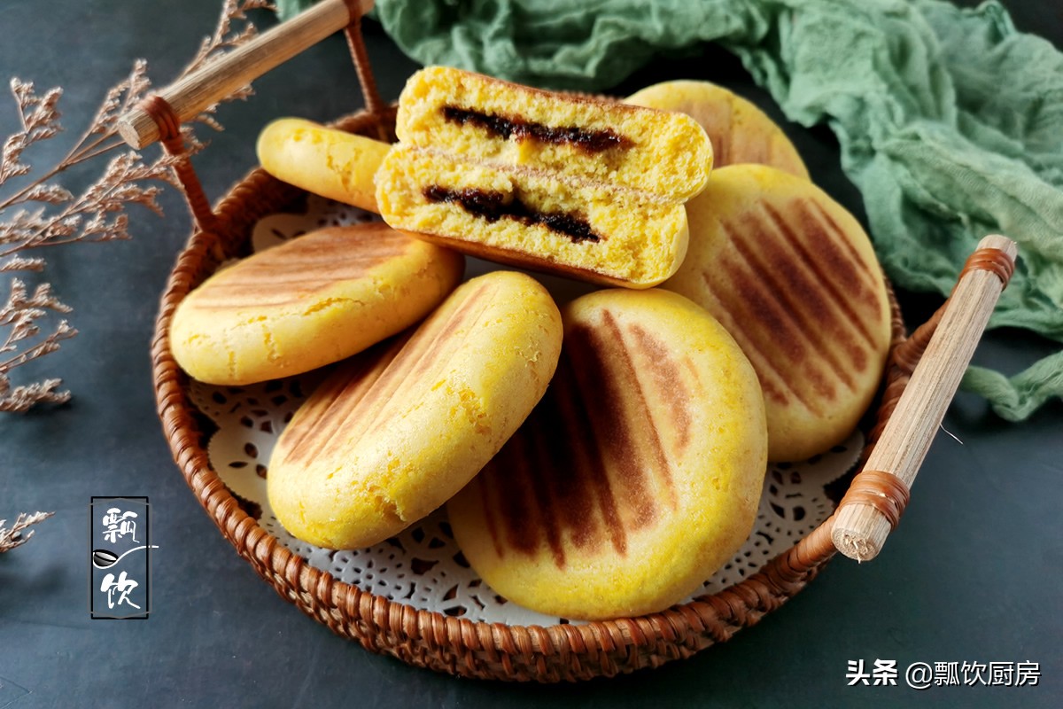 秋凉美食，多吃这饼，外焦脆里香软，能量满载，比吃面包都香