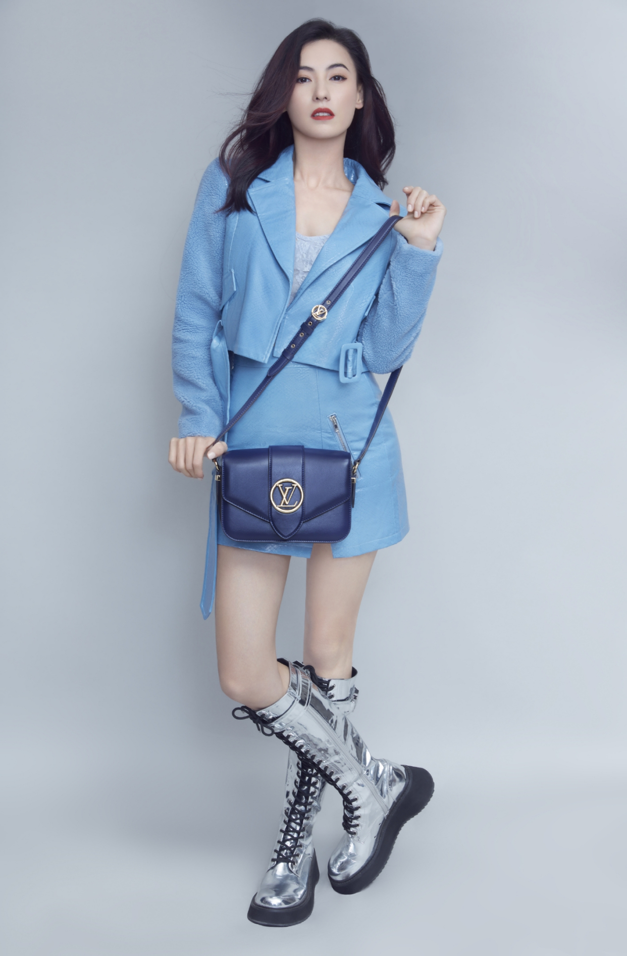 张柏芝不愧是港星的一代女神，美了这么多年，