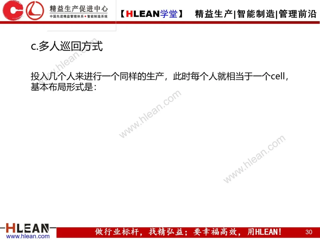 「精益学堂」柔性生产方式