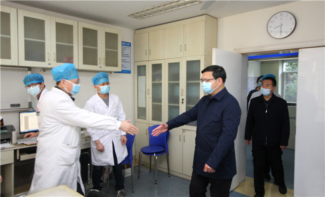 春节上班第一天丨南昌市第三医院院领导督导疫情防控和安全生产