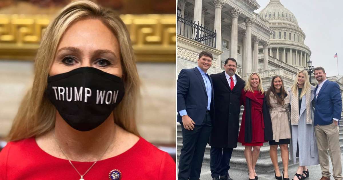 共和党众议员要弹劾拜登，她有何来头？跟伊万卡合影，硬怼佩洛西