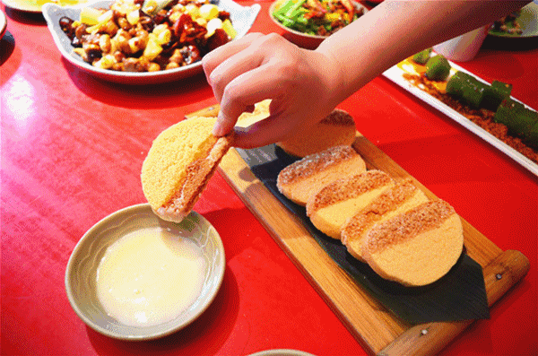 Solid, do not fool thing, there is the nature of Shandong person in the steamed bread