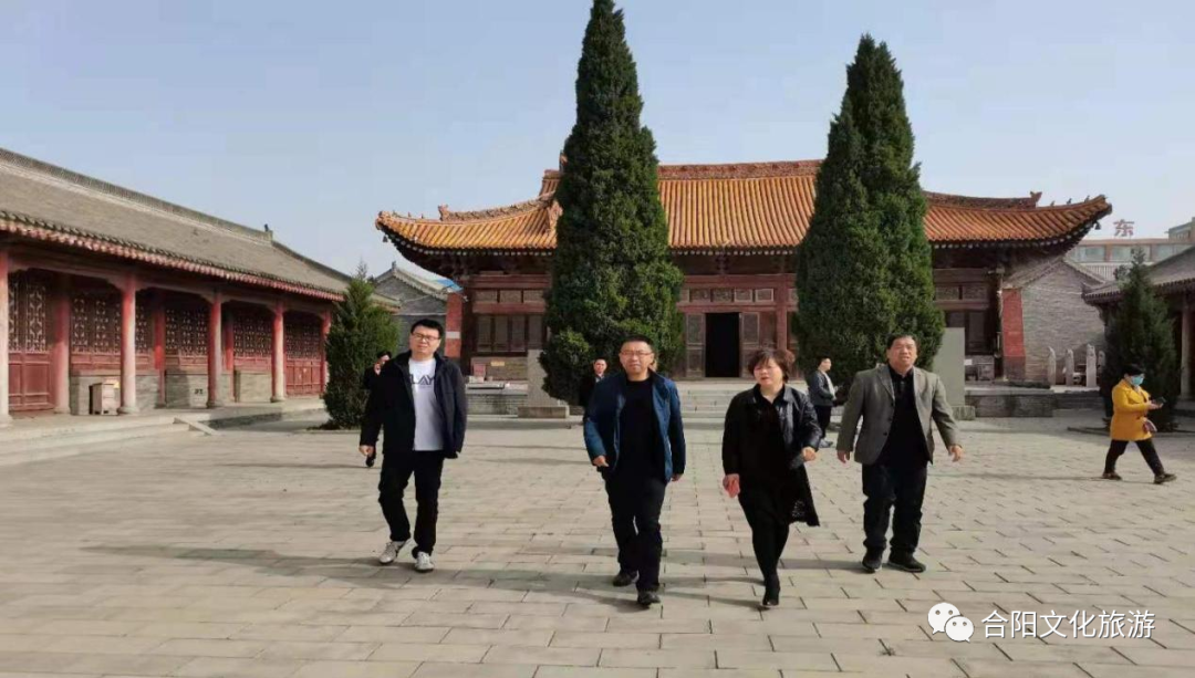 渭南市文化和旅游局領(lǐng)導(dǎo)調(diào)研合陽縣博物館工作