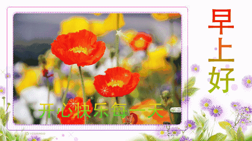 最新特别漂亮的早上好图片，早上好问候语温馨短句图片