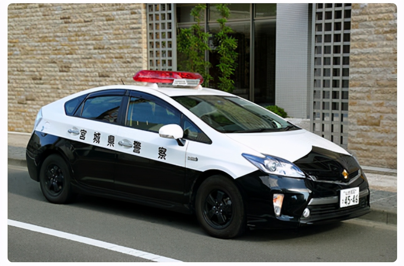 日本警车型号都在这了，丰田本田马自达，全是