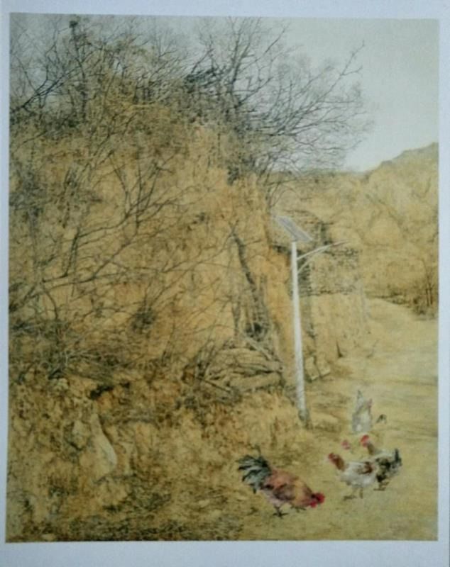 知名画家严永明作品赏析
