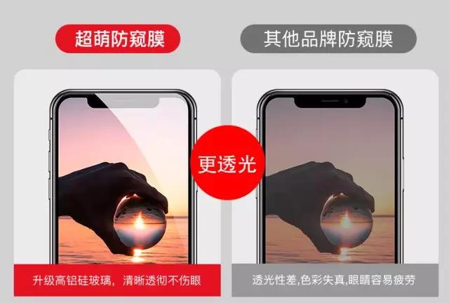 45°防偷窥，手机贴上这张膜，聊天付款再也不怕被偷窥狂监视