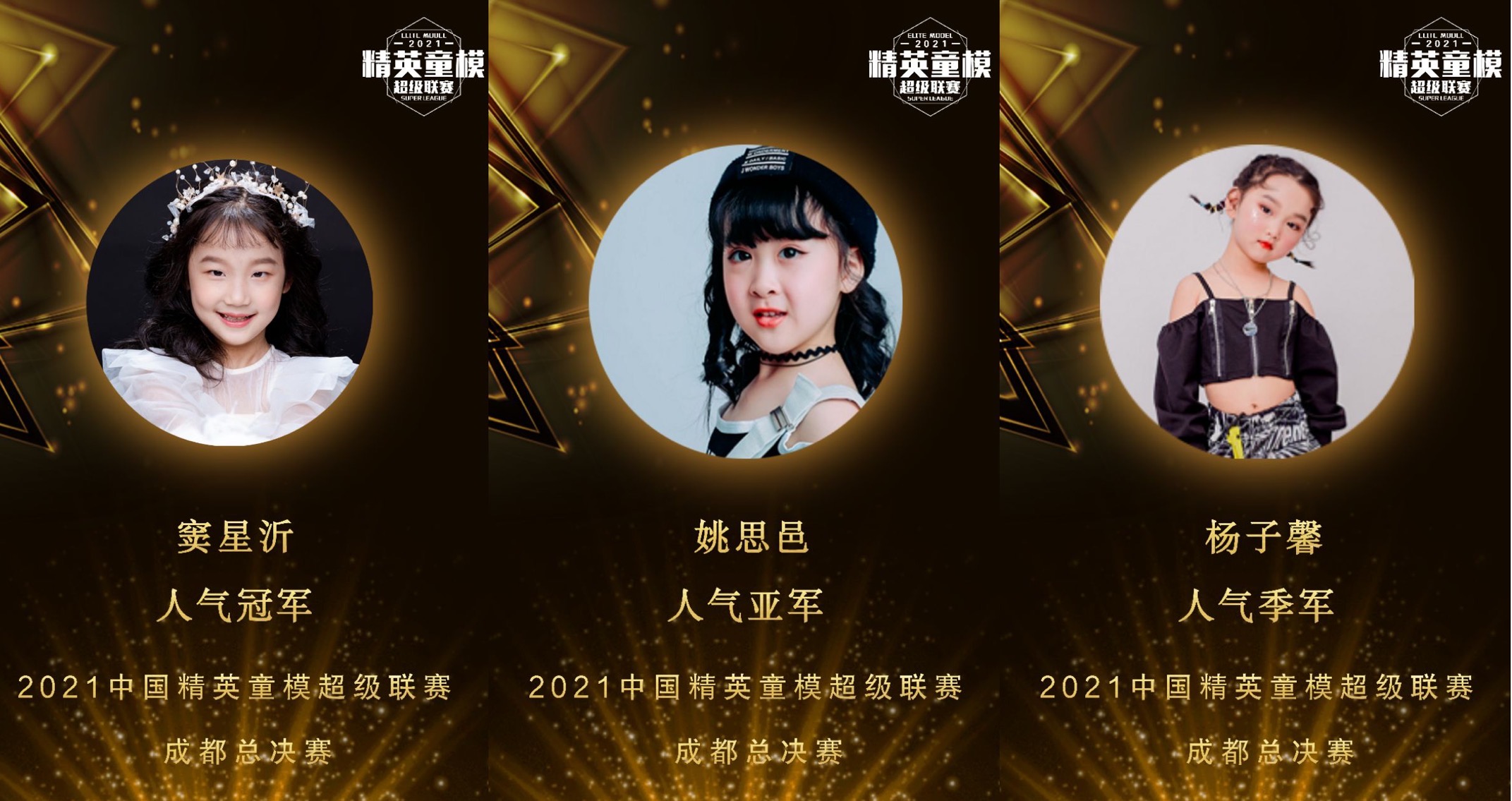 驰尚童模｜2021精英童模超级联赛成都赛区总决赛圆满结束