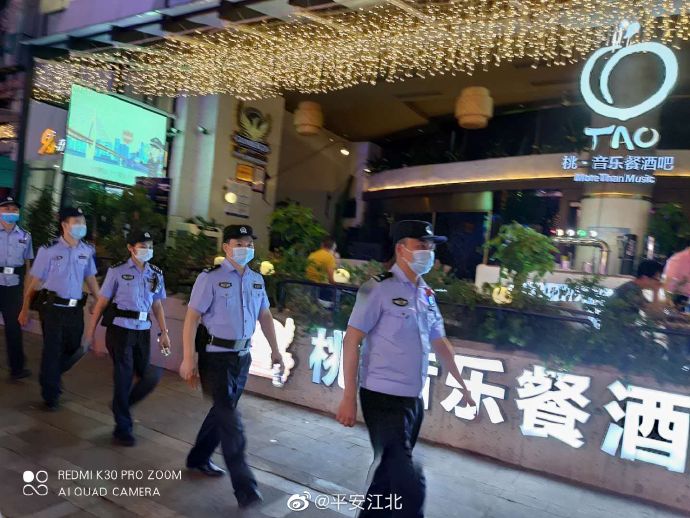 清查|江北警方开展重点场所大清查行动