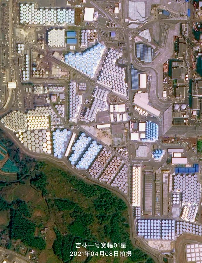 我国卫星照是全球最差，比不上土耳其？看看日本福岛核废水区照片