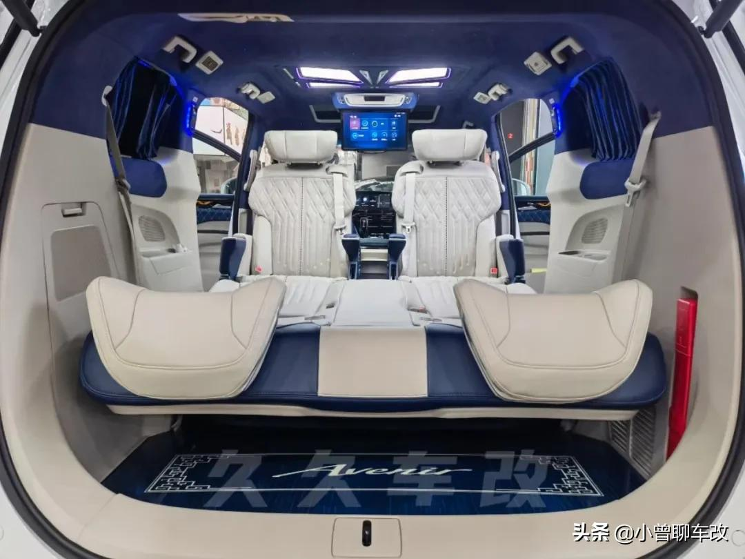 别克GL8,事业型与居家型男人的选择,帝王蓝改装风格惊艳你