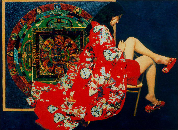 华丽而平淡，繁复而素净——著名画家「王俊英」油画作品欣赏
