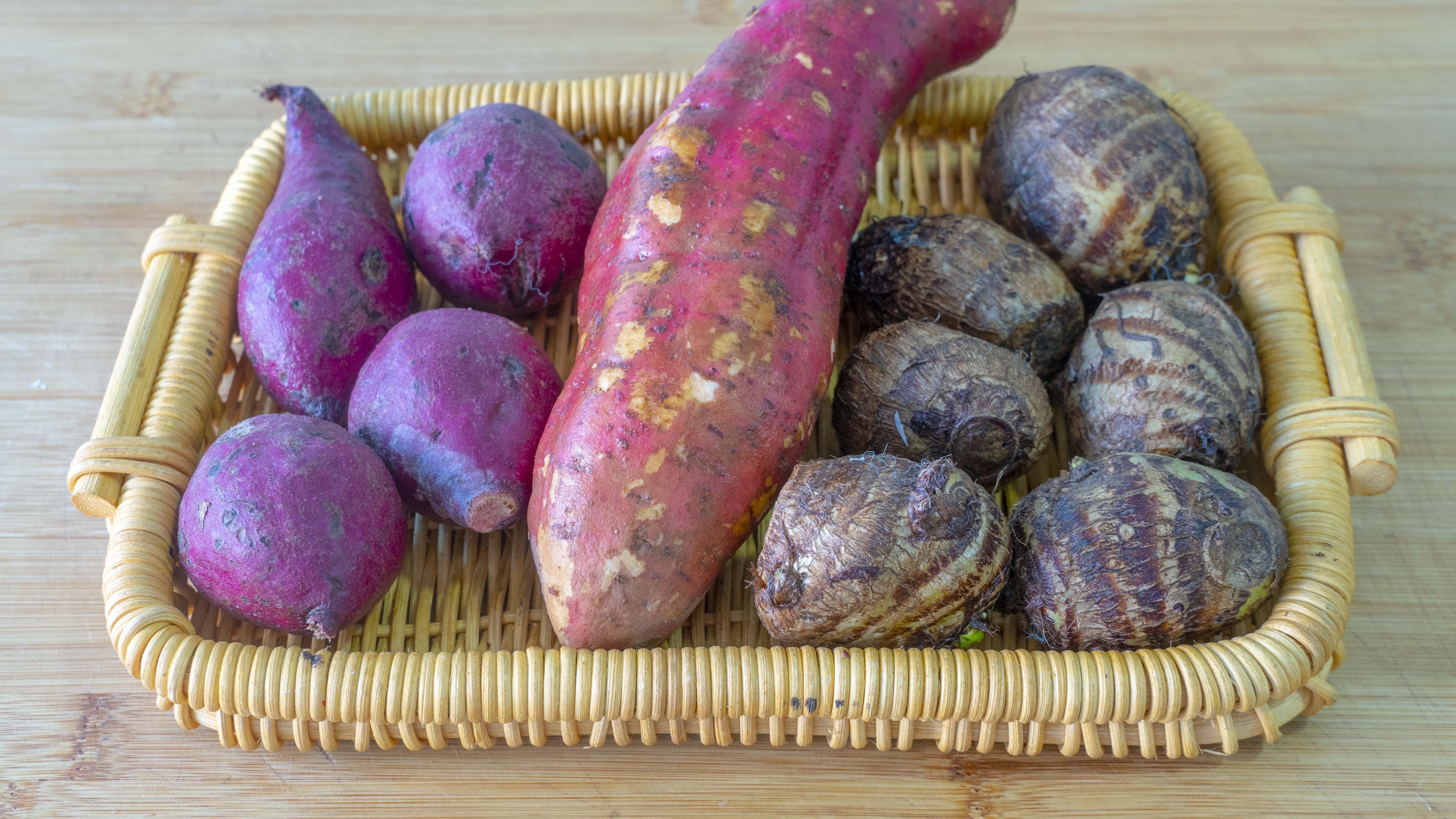 自製三色薯片，不用土豆，南方特色做法，又酥又脆，比買的好吃