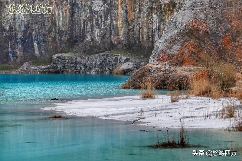 探访江苏宜兴网红湖，碧蓝湖水赛过九寨沟，竟