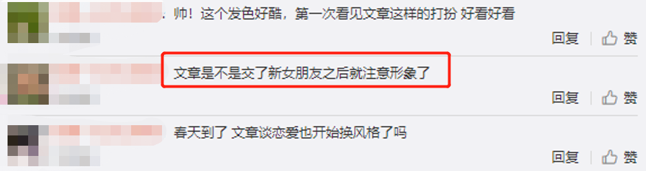 36岁文章罕现身,染一头银灰白发只露半张脸,出