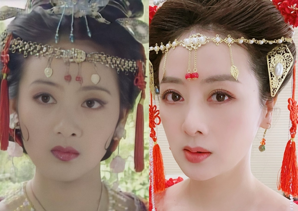 40 years old of Li Lin play the part of Du Bing wild goose again, 20 years Yan Zhiji did not change originally, ancient costume beauty just is true aspic age