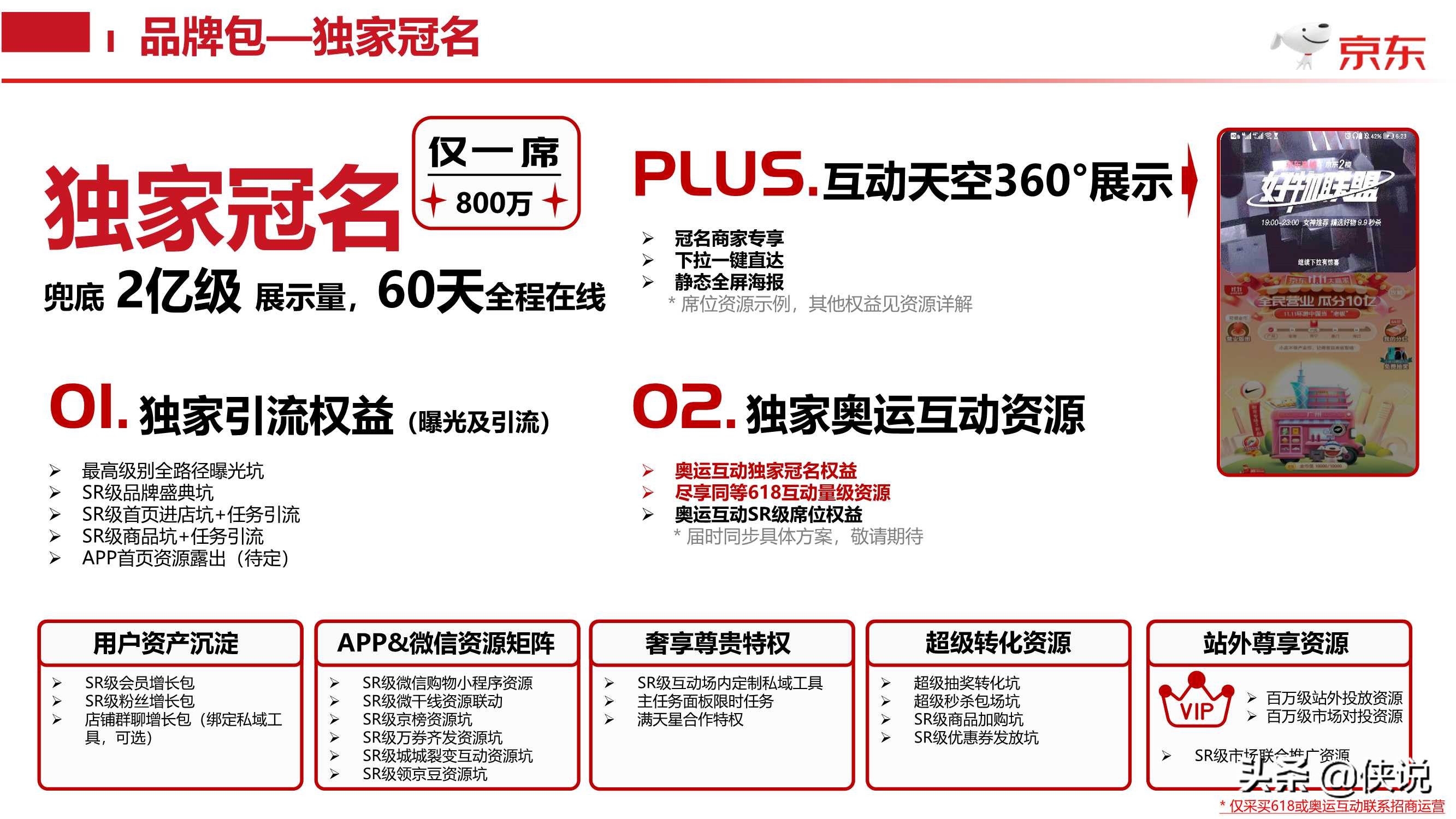 京东618盛典T级互动全域营销合作方案