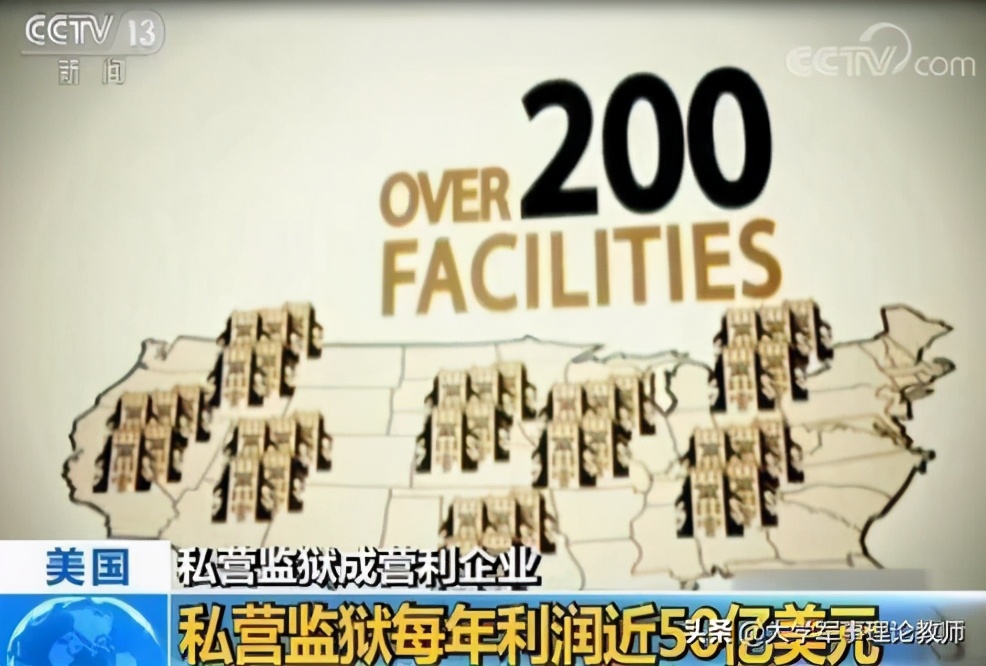 美国的私营监狱：两头通吃，稳赚不赔，做大后竟成上市公司