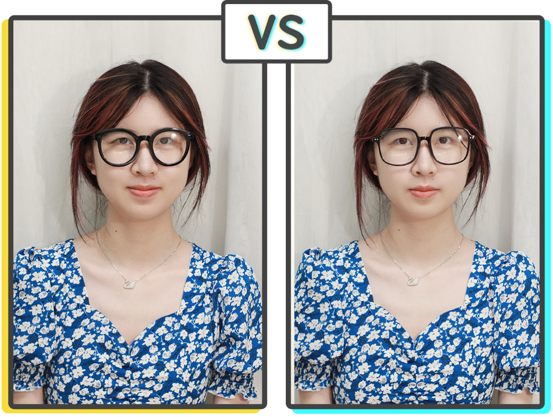 女生长期戴眼镜与不戴眼镜，到底有什么区别？