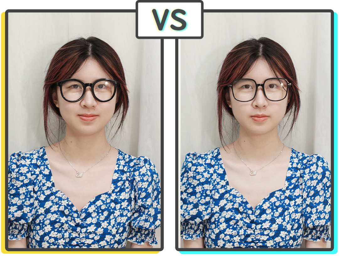 女生長期戴眼鏡與不戴眼鏡，到底有什么區別？