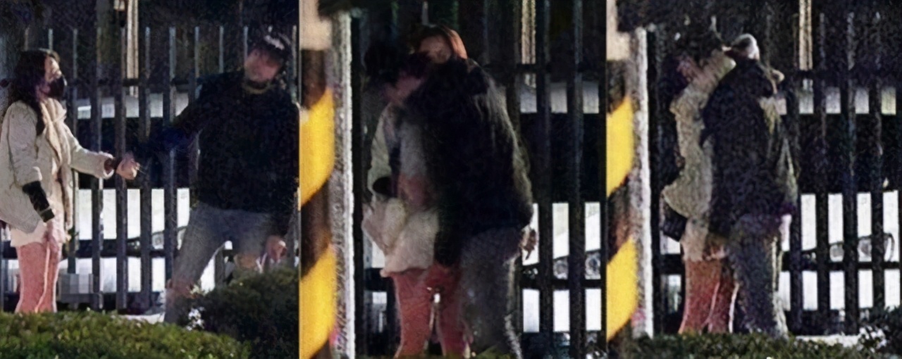 賀軍翔跪在地上為女兒拍照，美寶穿喇叭褲好時尚，鏡頭感十足