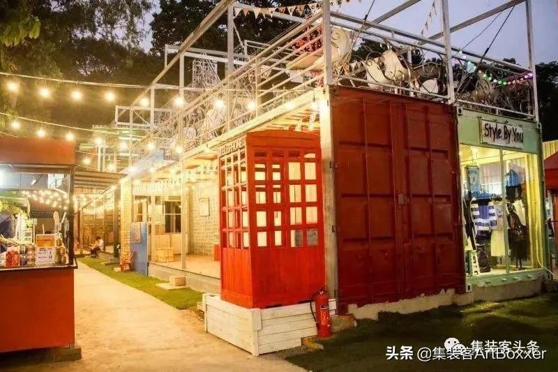案例｜歐式風情集裝箱商業(yè)街_上海集裝客