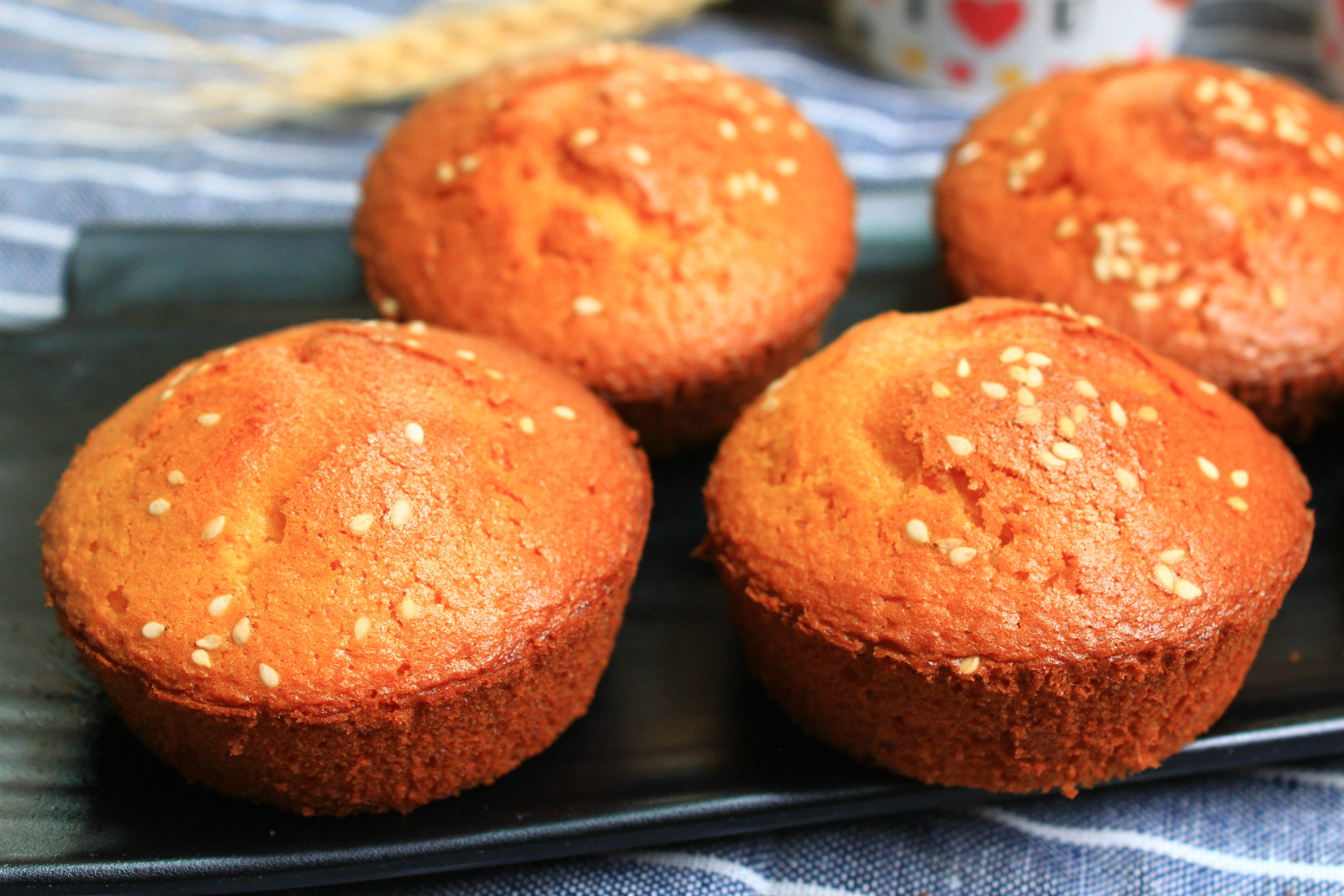 傳統脆皮雞蛋糕，原來做法這麼簡單，外酥里香，是小時候的味道