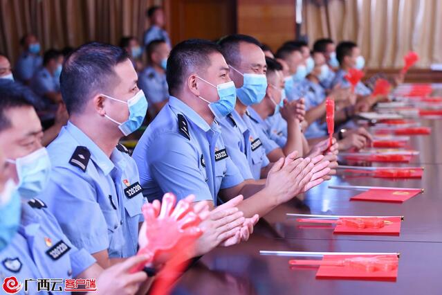 广西出入境边防检查总站机关举办“永远跟党走——边塞诗·家国情”主题演讲比赛