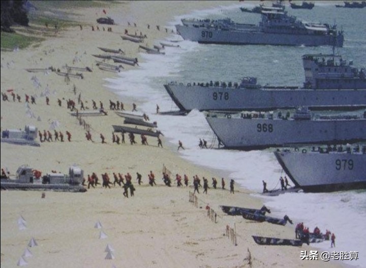 设计中的夺岛登陆作战计划及演训场景简述