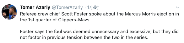 實錘太髒！官方解釋小莫惡犯東契奇被驅逐：犯規動作不必要且過度