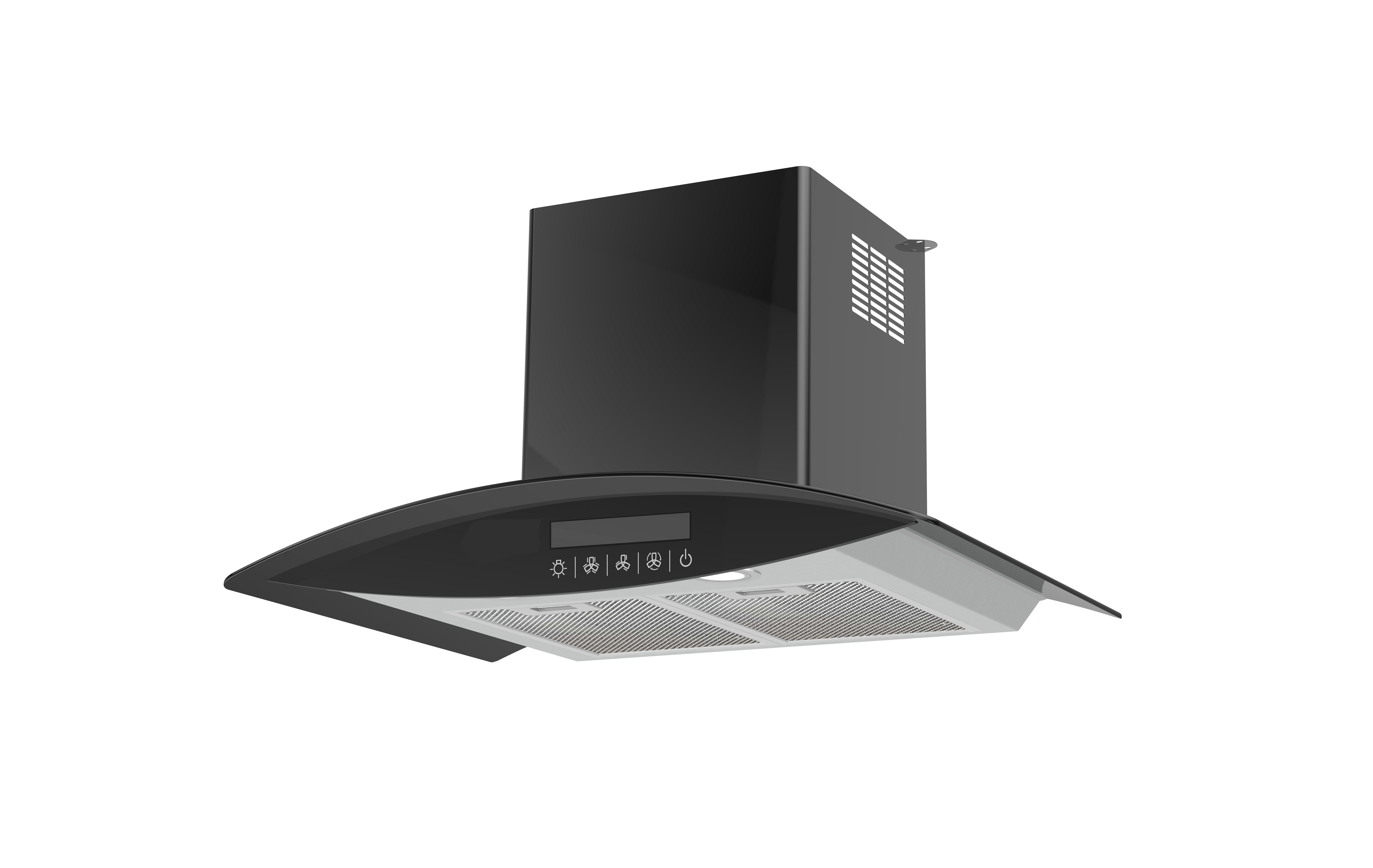 kitchen hood厨房抽油烟机3D数模图纸 STP格式
