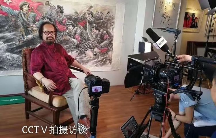 当代画马名家刘院明的艺术风采
