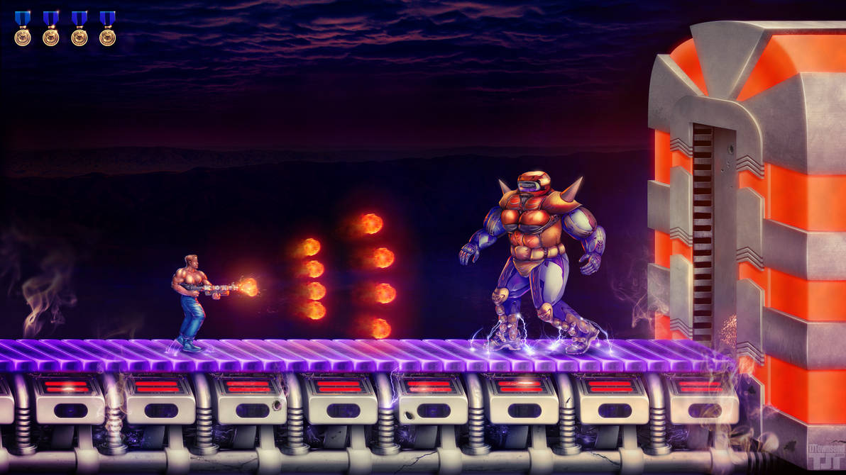 魂斗罗低画质让我们误解三十年boss高清还原之后尽显霸气