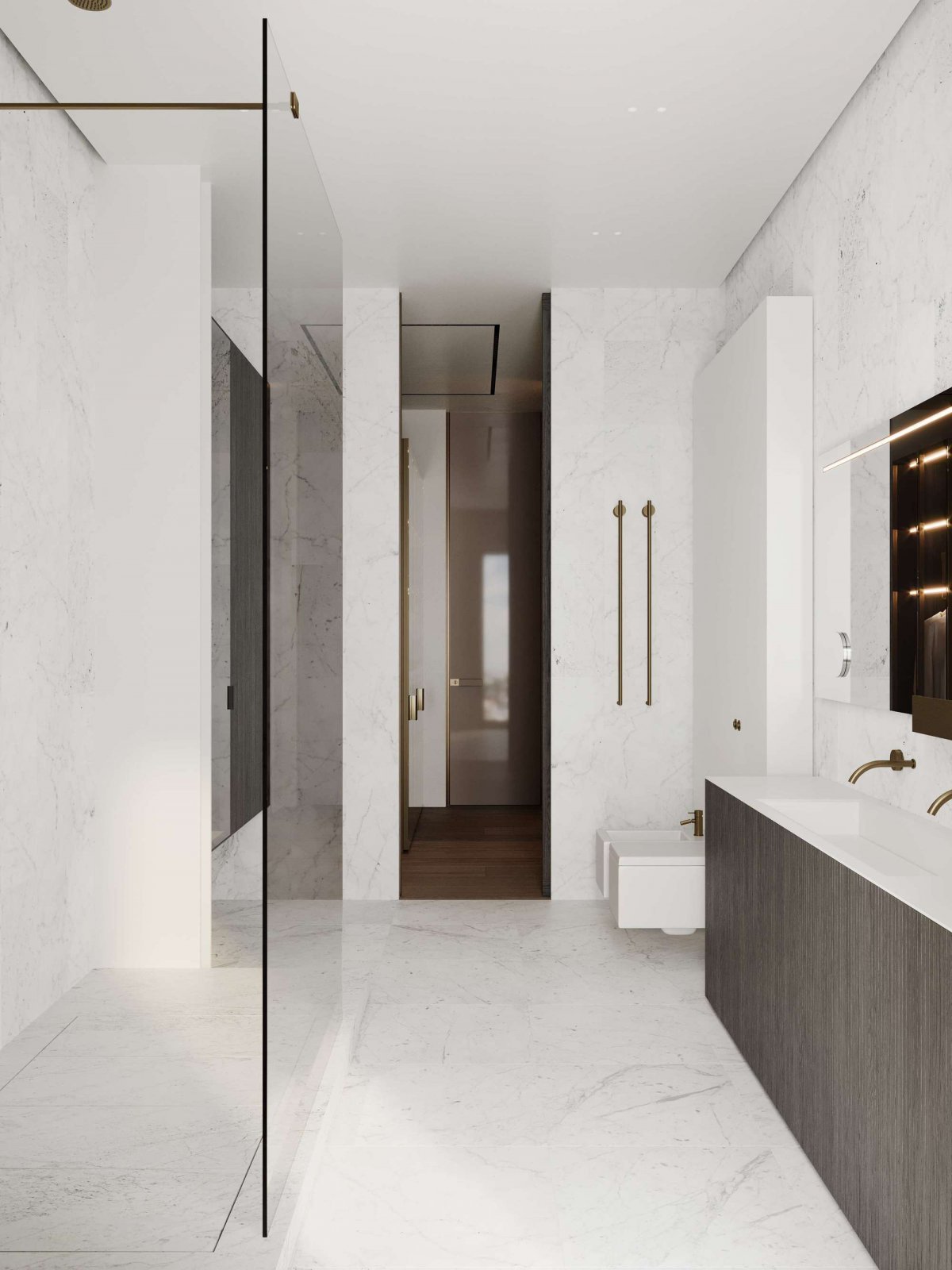 现代 | 208M²大平层，看看俄罗斯设计师怎么装修