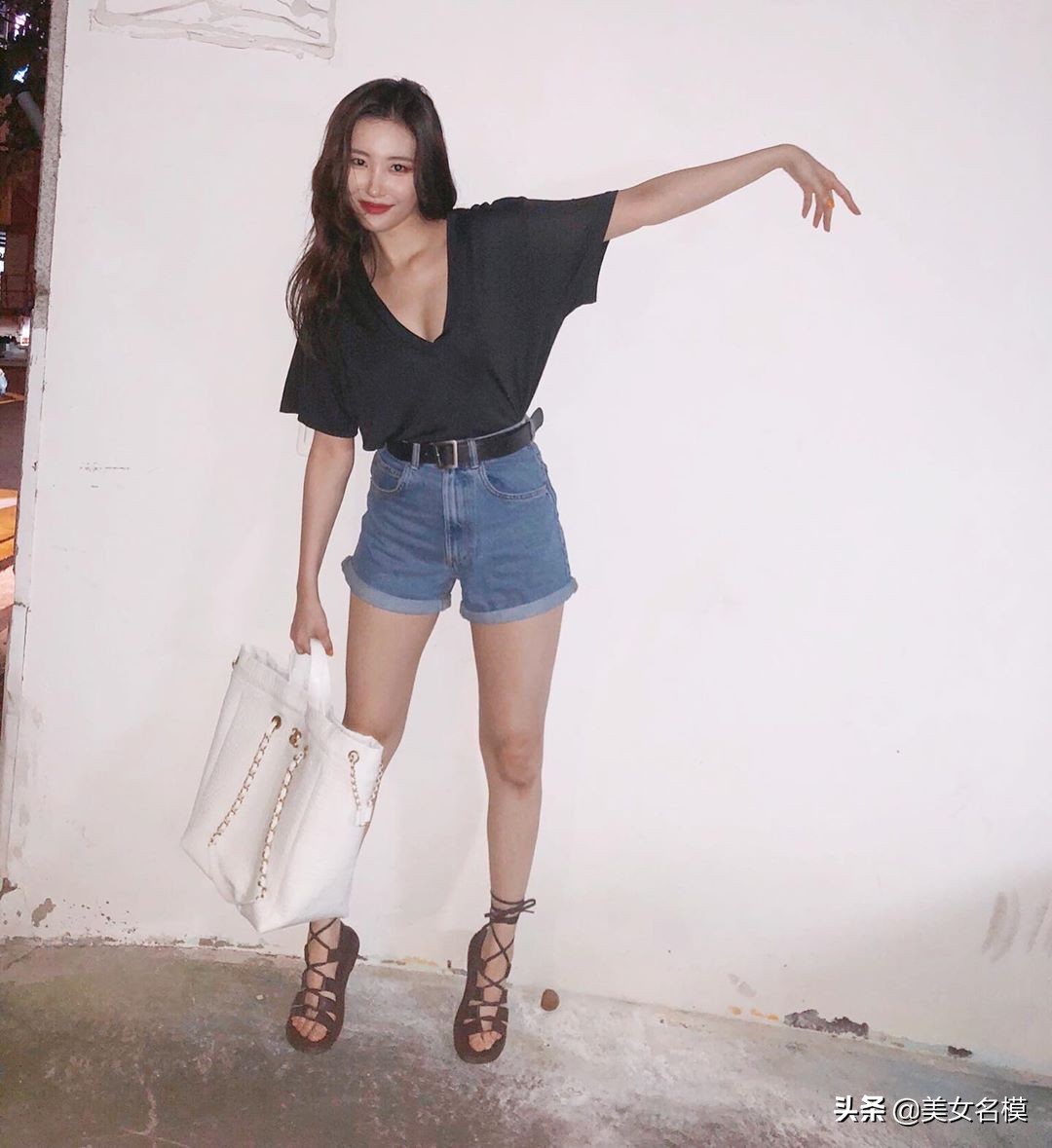 韓國第一美腿宣美顯腿長3 種穿搭方式