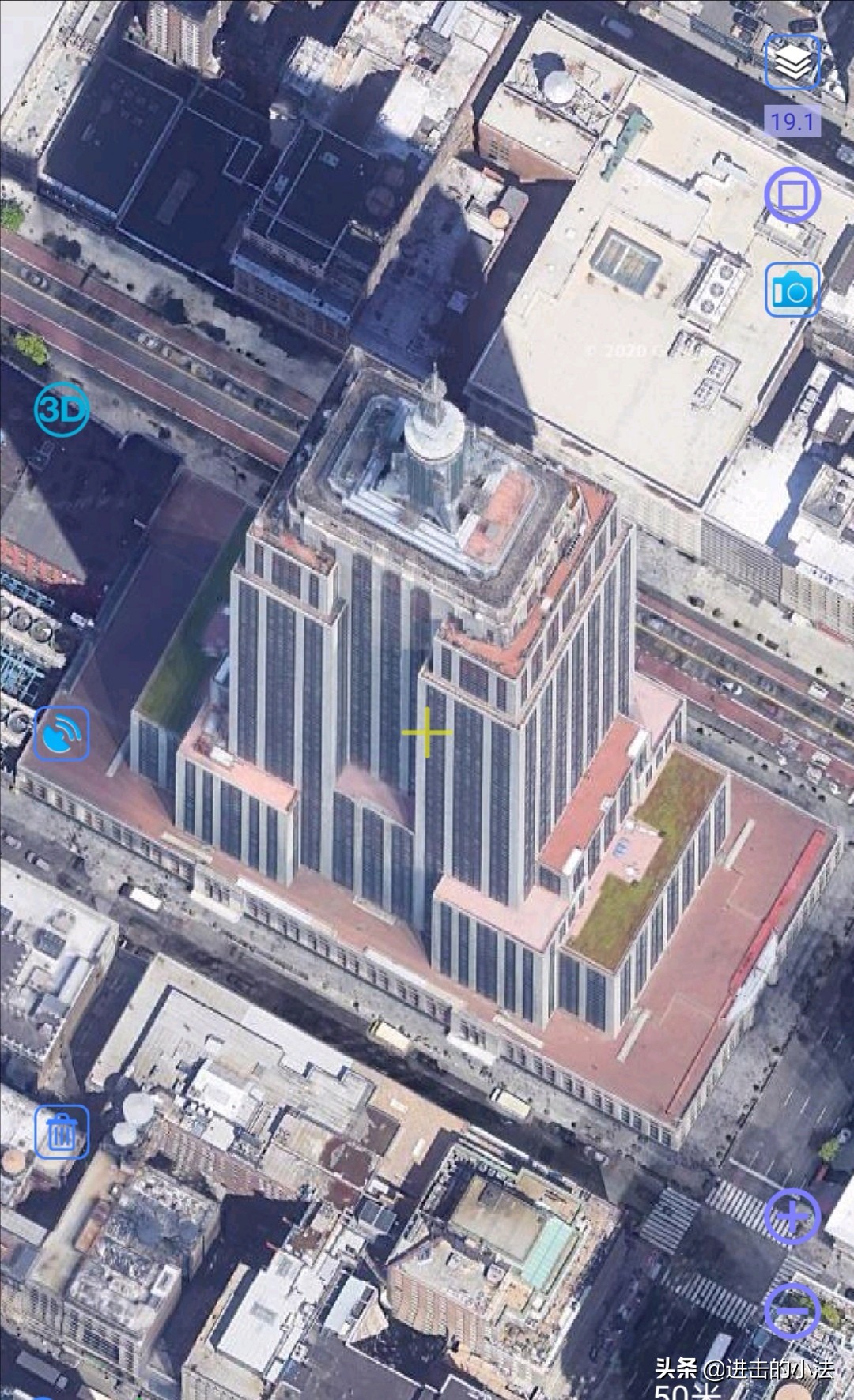 高清卫星地图带你穿越时空，看见不一样的纽约