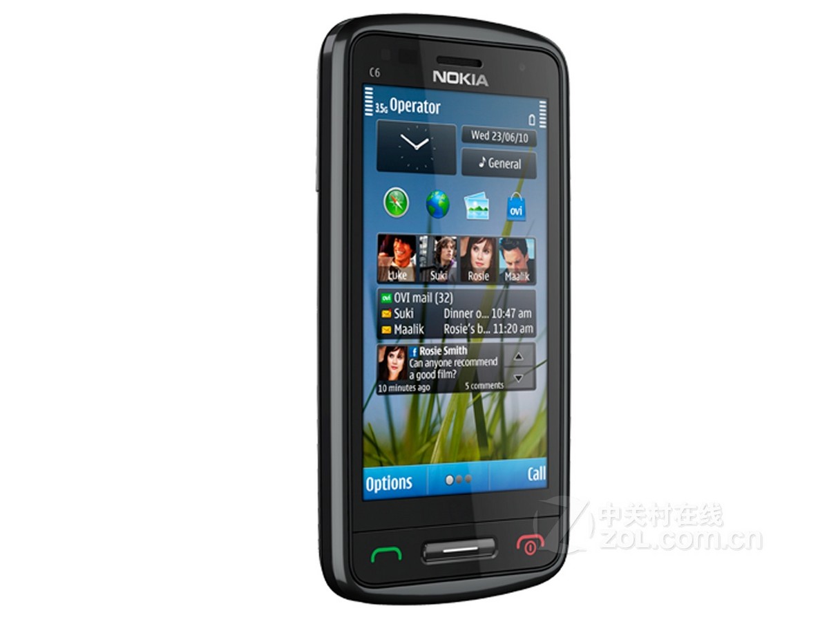 Nokia智能机有史以来很經典的一部手机c6-01