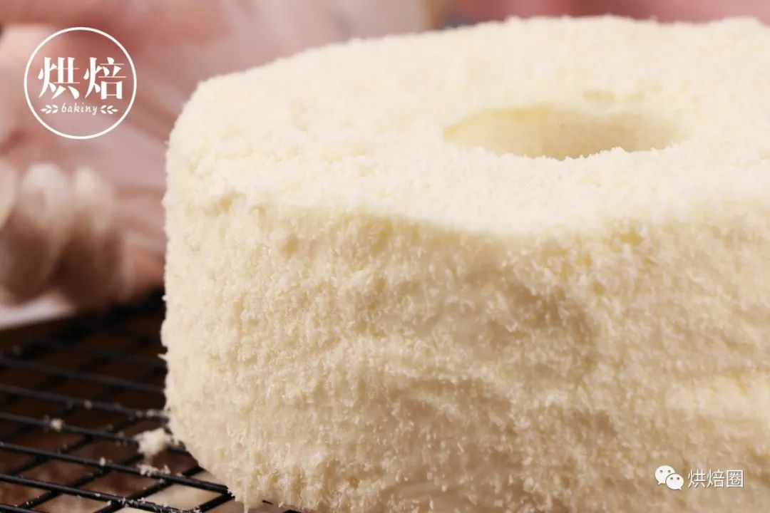 這樣做天使蛋糕從裡到外都白不干不韌比戚風好吃