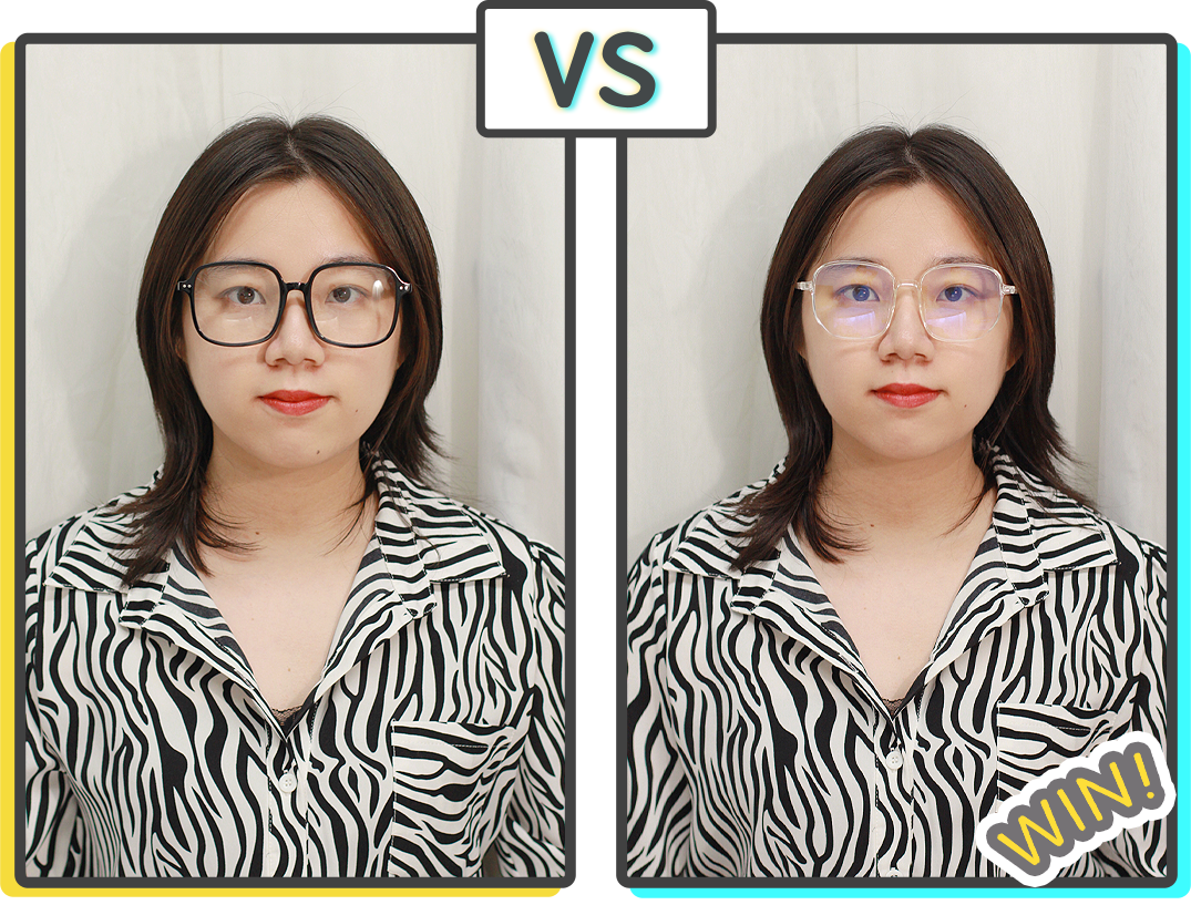 女生長期戴眼鏡與不戴眼鏡，到底有什么區別？