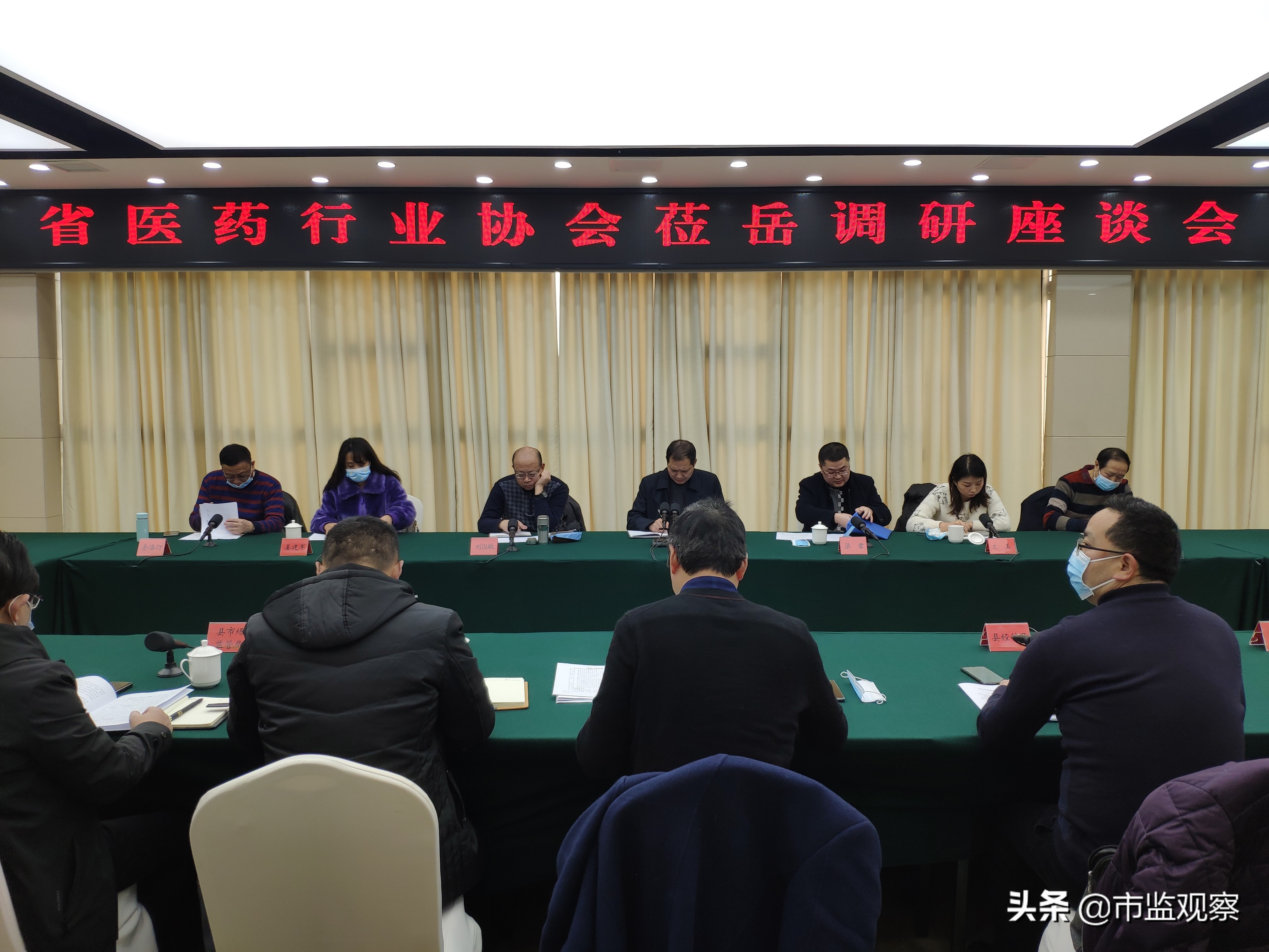 四川省医药行业协会调研组赴岳池调研川渝绿色原料药基地建设情况