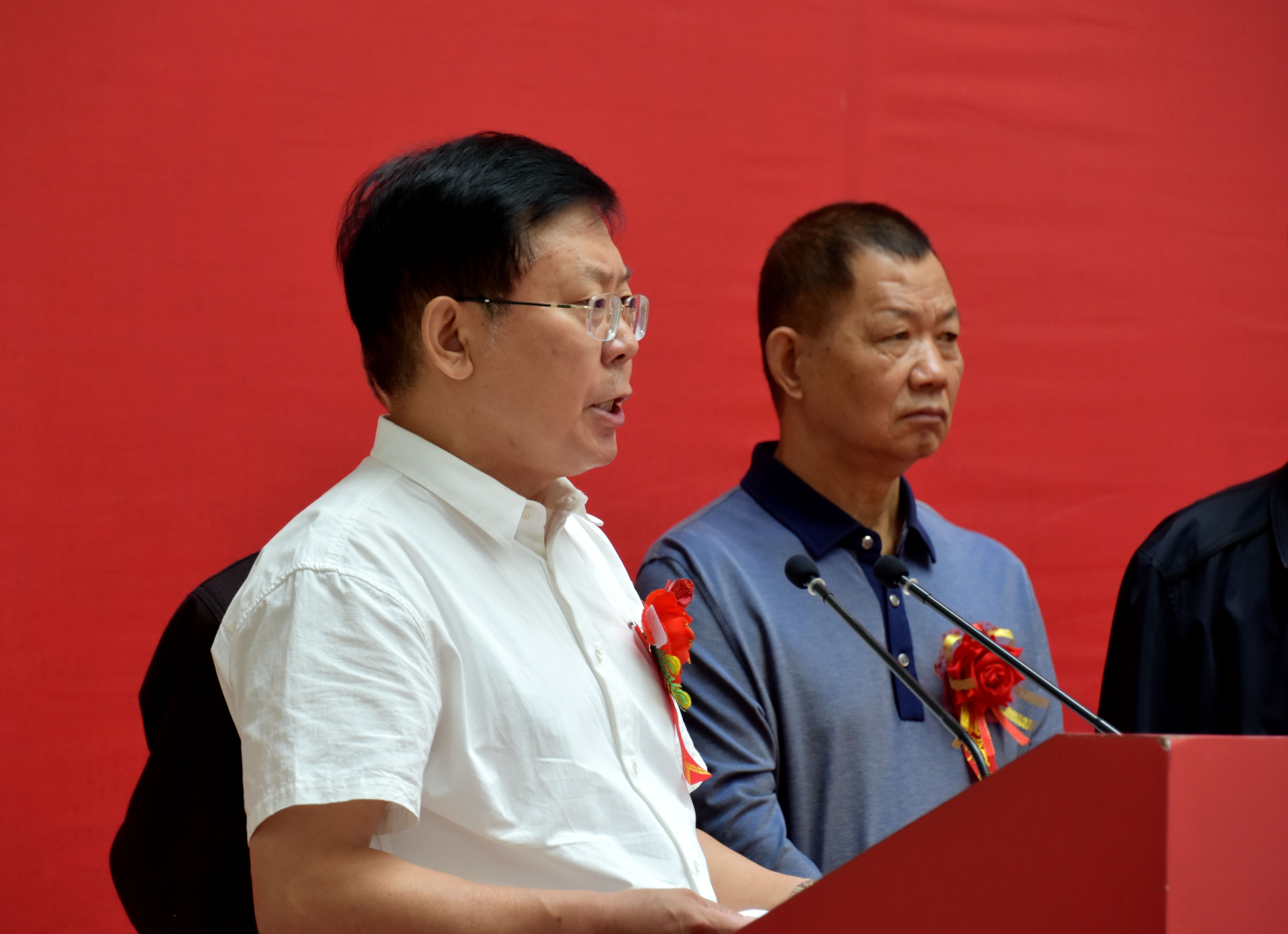 庆“十·一”七人书画作品展在郭味蕖美术馆隆重开幕