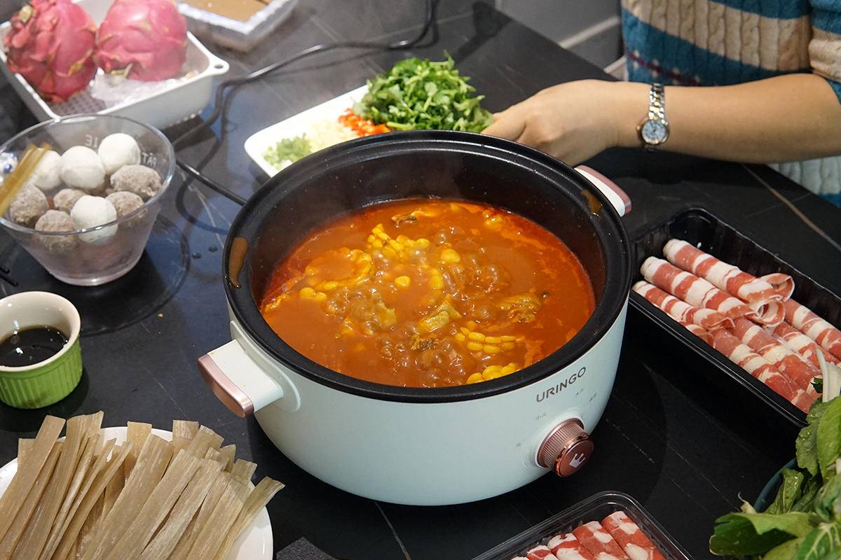 冬日里暖心暖胃的小火锅，来自七彩叮当电煮锅
