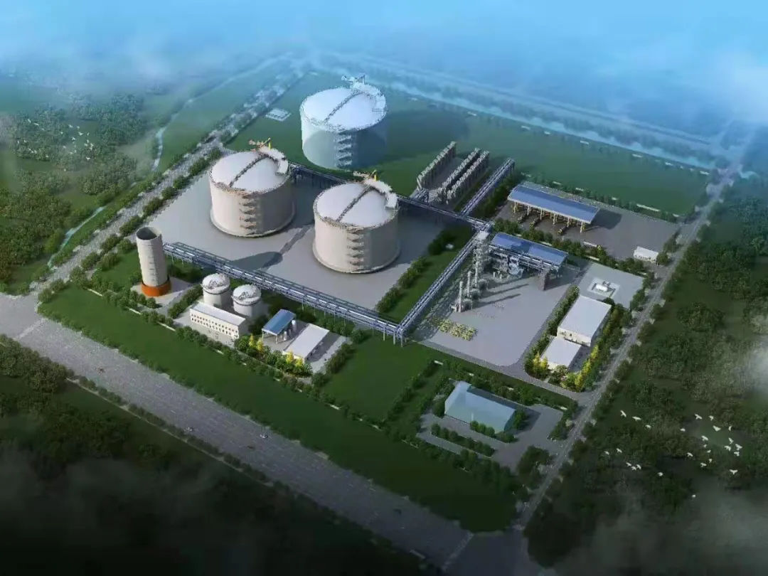 推进江阴市“北战”战略，嘉盛LNG清洁能源项目开工建设