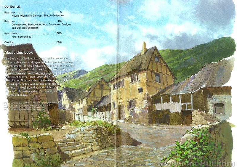 宫崎骏——哈尔的移动城堡(ハウルの動く城),附精美笔刷